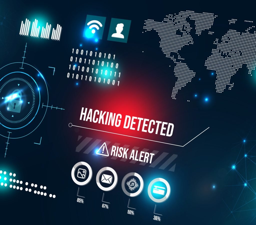 Computer system hacked