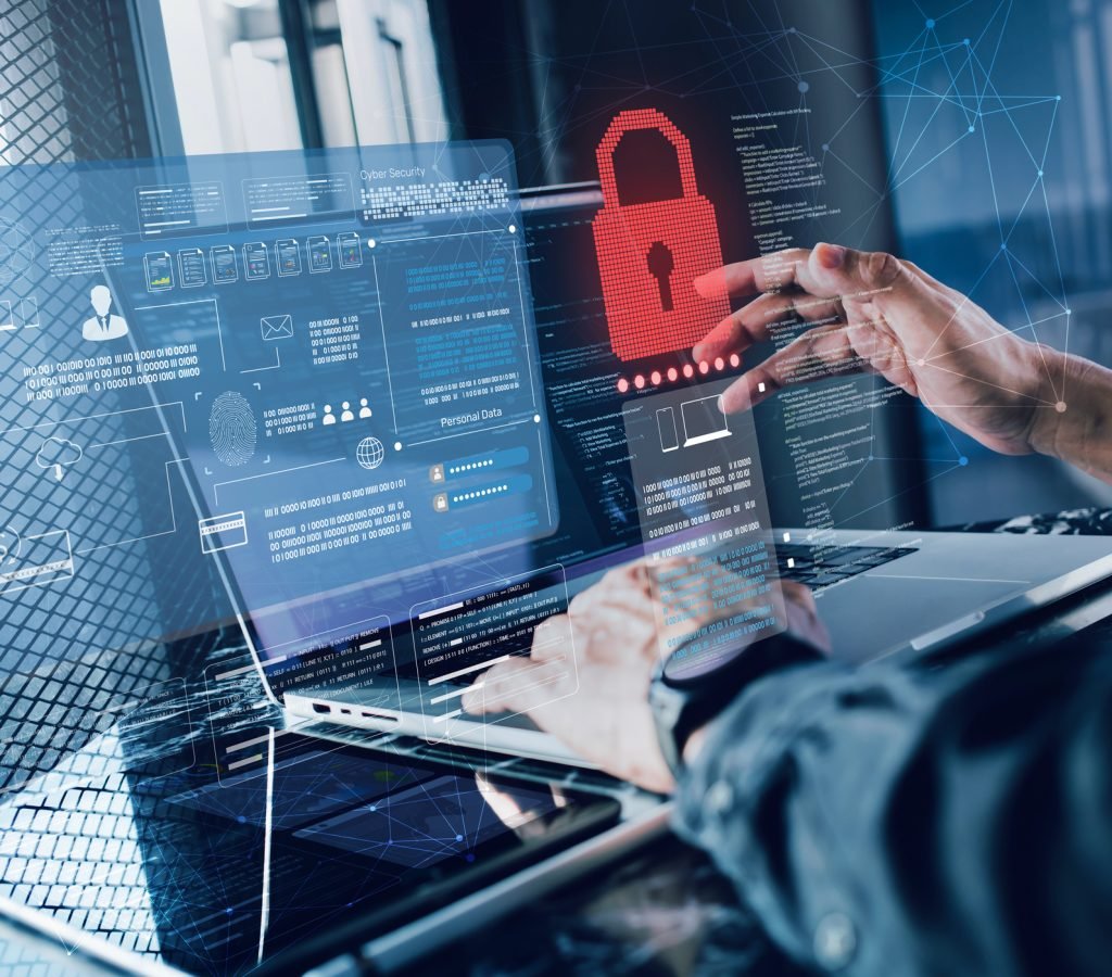 Cybersecurity best practices technology, Firewall, Cloud security protection.Endpoint security.Encryption.Incident response